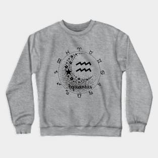 esoteric zodiac signs Crewneck Sweatshirt